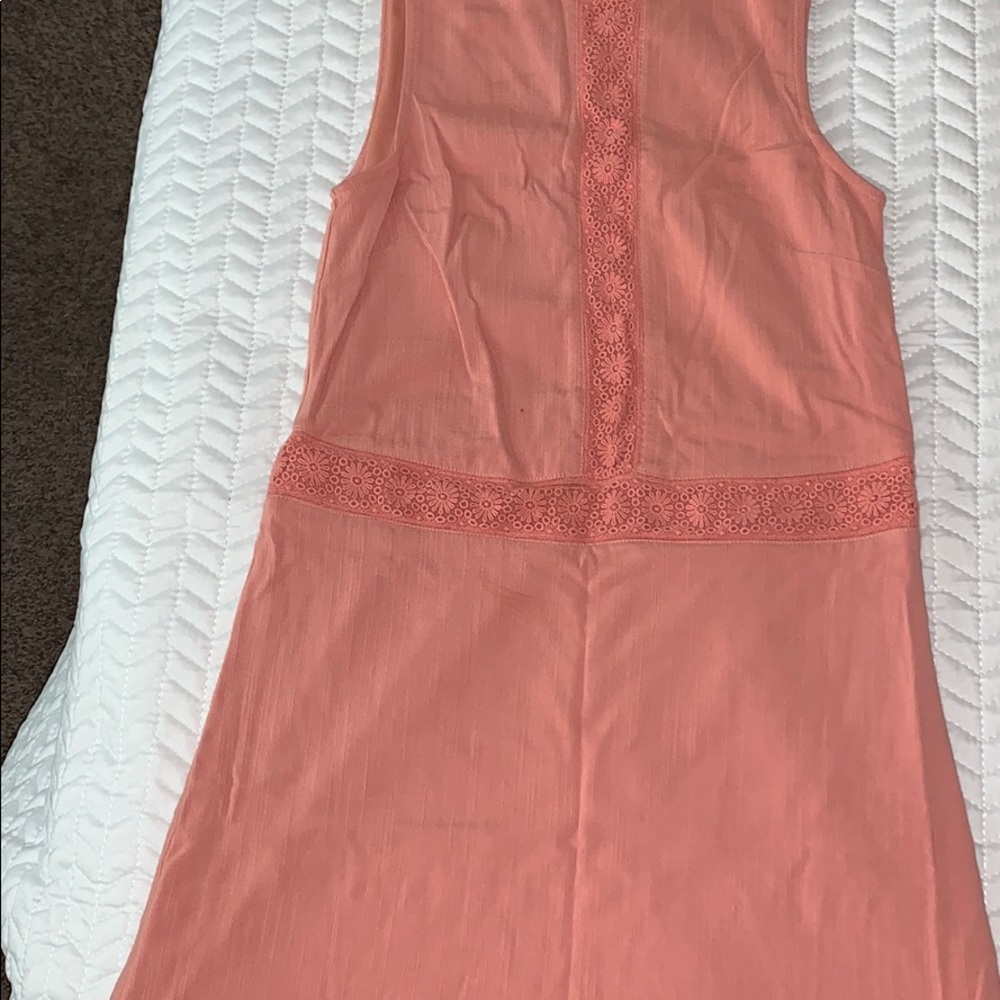 Peach vintage dress